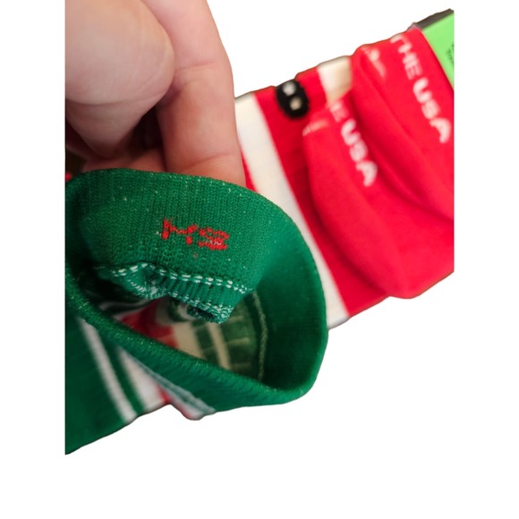 NWT NEW pro compression socks size XS Christmas elf themed gift idea recovery - Picture 3 of 3